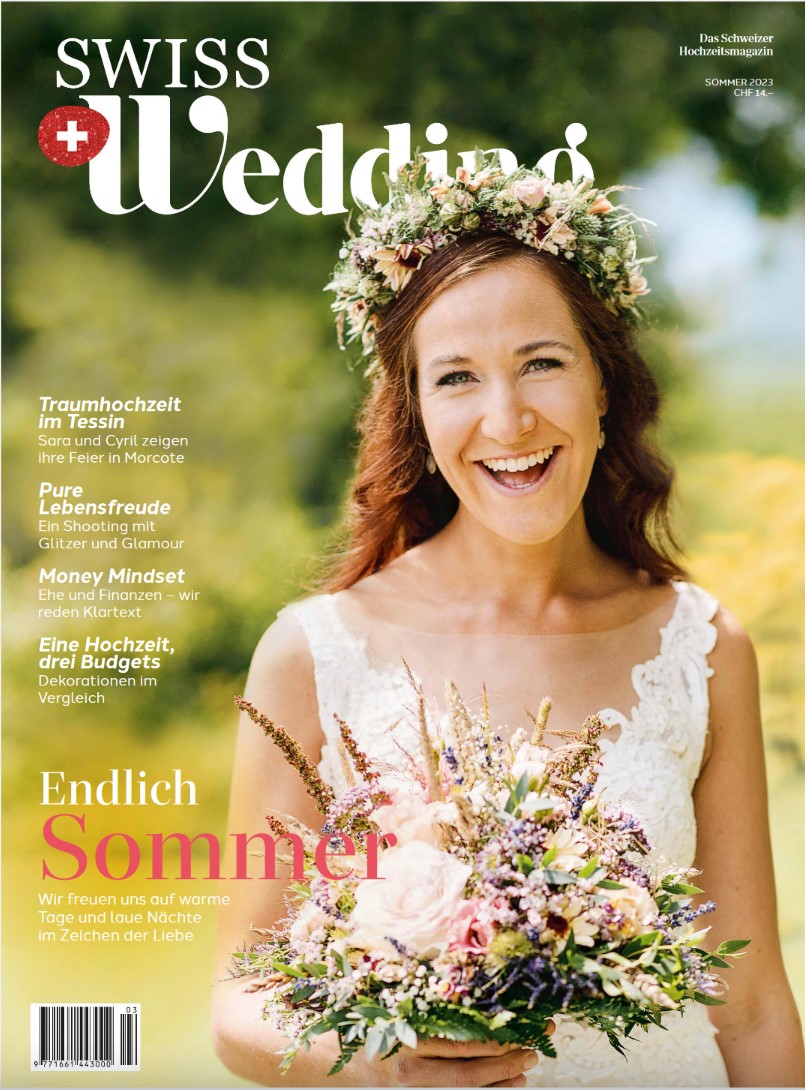 Magazin Swiss Wedding Cover Sommerausgabe